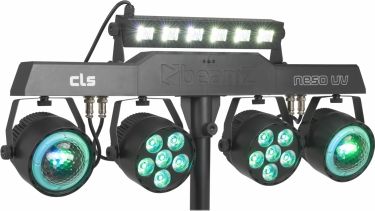 CLS Party Bar NesoUV with 2x Jelly Moon, 2xPAR and UV/Strobe