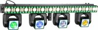 ShowBar GO Edge with 4 Moving Heads and LED/Strobe Bar