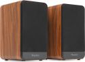 BS10 Active Bookshelf Speaker Set 80W BT Wood