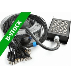 Stage Snake 16-in 4-out XLR 30 metres "B-STOCK" TILBUD NU