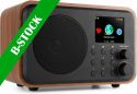 Hi-Fi & Surround, Vicenza WIFI Internet Radio with DAB+ and Battery Wood "B-STOCK"