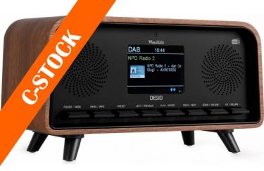 Desio DAB Radio Dark Wood "C-STOCK"