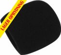 Mikrofon Tilbehør, Omnitronic Microphone Windshield, black, d=40-50 mm