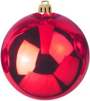 Europalms Deco Ball 30cm, red "C-STOCK"