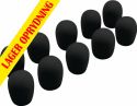 Mikrofon Tilbehør, Omnitronic UHF-100 Windshield, black 10x