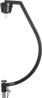 Spejlkuglemotorer, Eurolite Stand Mount with Motor for Mirror Balls up to 50cm bk + Quick Link