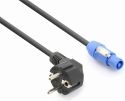 Strømkabler - Powercon, CX12-3 Powercon - Schuko kabel 3.0m