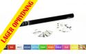 Confetti, TCM FX Handheld Confetti Cannon 80cm, white/silver