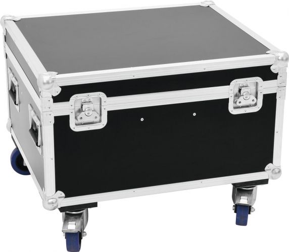 Roadinger Flightcase 4x LED TMH-X1 Moving Head Beam with wheels