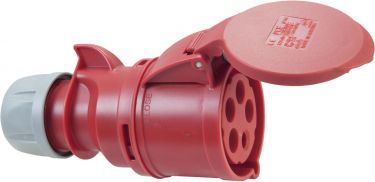 PC ELECTRIC CEE Socket 32A 5-pin rd