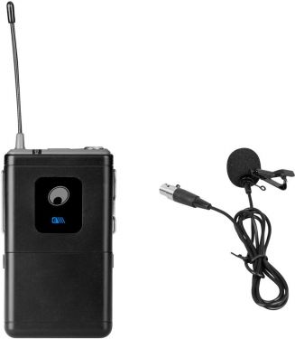 Omnitronic UHF-E Series Bodypack 527.5MHz + Lavalier Microphone