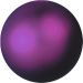 Europalms Deco Ball 3,5cm, violet, metallic 48x