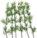 Artificial flowers, Europalms Bamboo tube with leaves, artificial, 180cm, sixpack