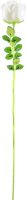 Artificial flowers, Europalms Crystal rose, white, artificial flower, 81cm 12x