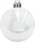 Christmas Decorations, Europalms Deco Ball 7cm, white 6x