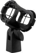 Mikrofon Tilbehør, Omnitronic SLIM-01 Microphone Clamp bk