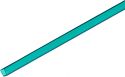 Farvefiltre & Skåle, Eurolite Tubing 10x10mm turquoise 2m
