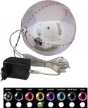 Christmas Decorations, Europalms LED Snowball 15cm, gold