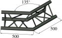 TRILOCK 50mm, Alutruss TRILOCK S-PAC 23 2-way Corner 135°black