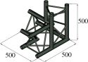 TRILOCK 50mm, Alutruss TRILOCK S-PAL-34 3-way Corner \\/ left