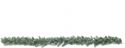 Christmas Decorations, Europalms Fir garland, snowy, PE, 180cm