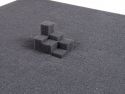 Flight Case Accessories, Roadinger Foam Material for 576x376x100mm