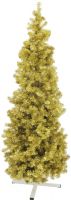 Christmas Decorations, Europalms Fir tree FUTURA, gold metallic, 210cm