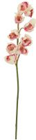 Artificial flowers, Europalms Cymbidium branch, artificial, creme-pink, 90cm