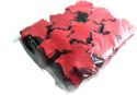 Røg & Effektmaskiner, TCM FX Slowfall Confetti Maple Leaves 100x100mm, red, 1kg