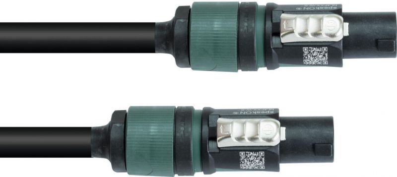 PSSO Speaker Cable Speakon 4x2.5 15m bk