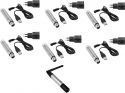 Eurolite Set QuickDMX 1x Transmitter + 6x AKKU Receiver
