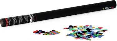 TCM FX Handheld Confetti Cannon 80cm, multicolor metallic