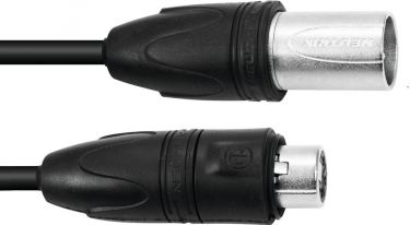 PSSO DMX Cable IP65 3-pin 15m black