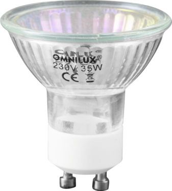 Omnilux GU-10 230V/50W 1500h 25° blue
