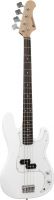 El-bas og akustisk bas, Dimavery PB-320 Electric Bass, white