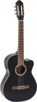 Spanish Guitar, Dimavery CN-600E Classical Guitar, black