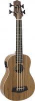 Strengeinstrumenter, Dimavery UK-700 Ukulele, bass, Zebra