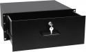 Metal Rack, Omnitronic Rack Drawer with lock 4U