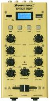 Small 2 Channels, Omnitronic GNOME-202P Mini Mixer gold