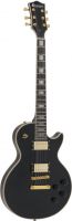 El-Guitar, Dimavery LP-530 Electric Guitar, black/gold