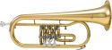 Trompet, Dimavery FH-310D Bb Flugelhorn Rotary val