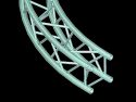 Alutruss, Alutruss QUADLOCK 6082 Element for Circle 3m in.90°