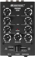 Small 2 Channels, Omnitronic GNOME-202 Mini Mixer black