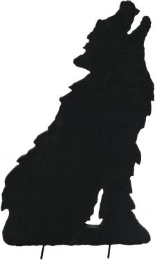 Halloween Dekoration, Silhuet af Ulv, 63 cm