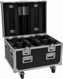 Product Cases, Roadinger Flightcase 4x LED TMH-X4 with wheels