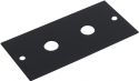Flight Case Accessories, Omnitronic Module 2U 2x 6.3mm plug 44x88mm