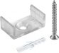 Eurolite Mounting Bracket for U-profile 20mm Plastic