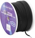 Microphone Cables 100 m. reel, Omnitronic Microphone Cable 2x0.22 100m bk
