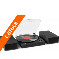 RP165B Record Player Set Black/Grey "C-STOCK" TILBUD NU