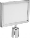 Assortment, Eurolite Sign for Eurolite Barrier 317x215 silver